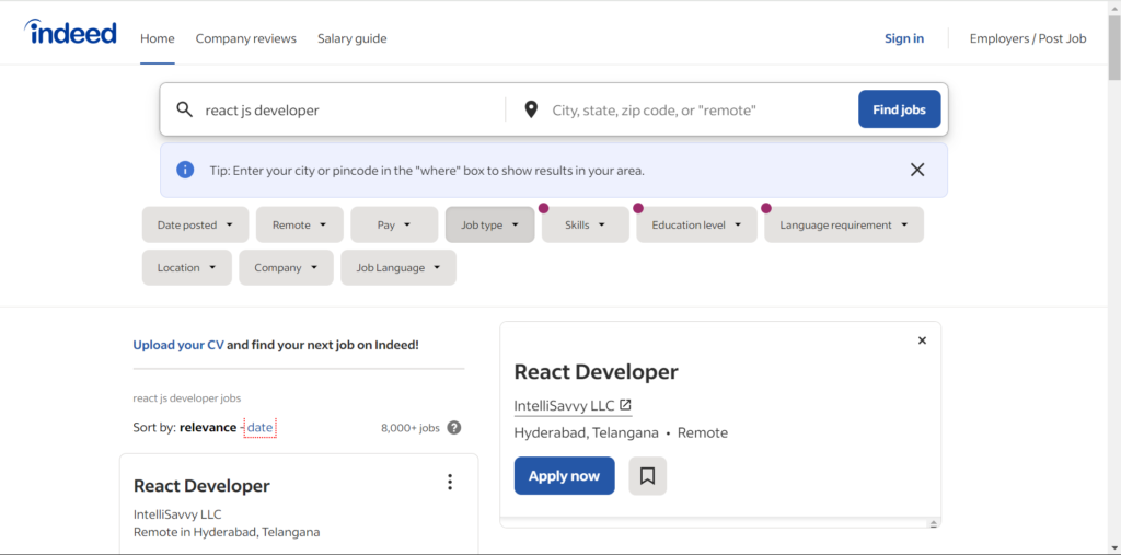 React Training in Hyderabad